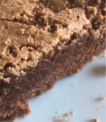 Brownies húmedos con o sin nueces, opción sin azúcar, Recoleta