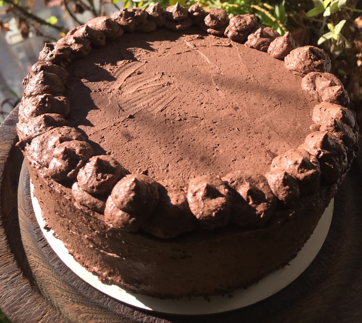 Torta Matilda cremosa de chocolate, opción sin azúcar y keto, Recoleta