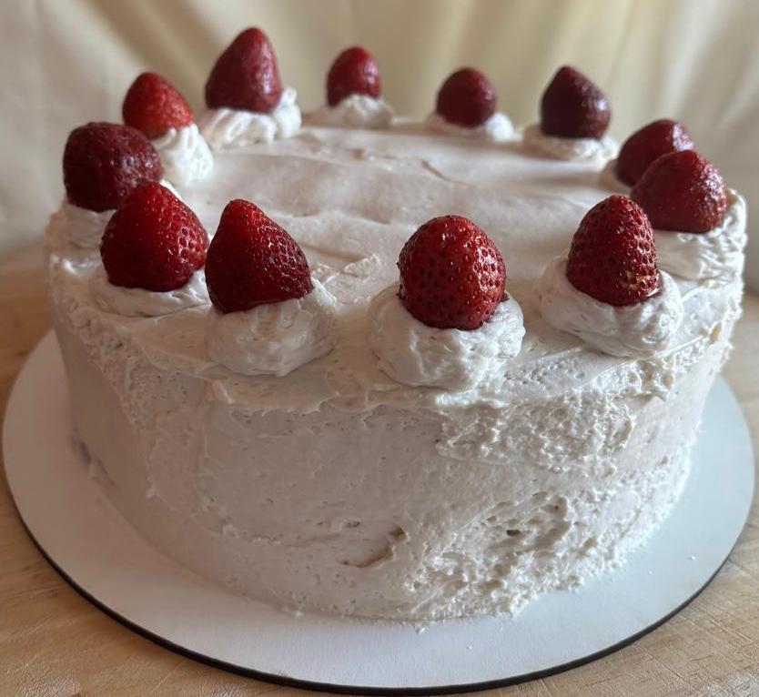 Torta de chocolate y coco sin lactosa apta para diabéticos y keto en Recoleta